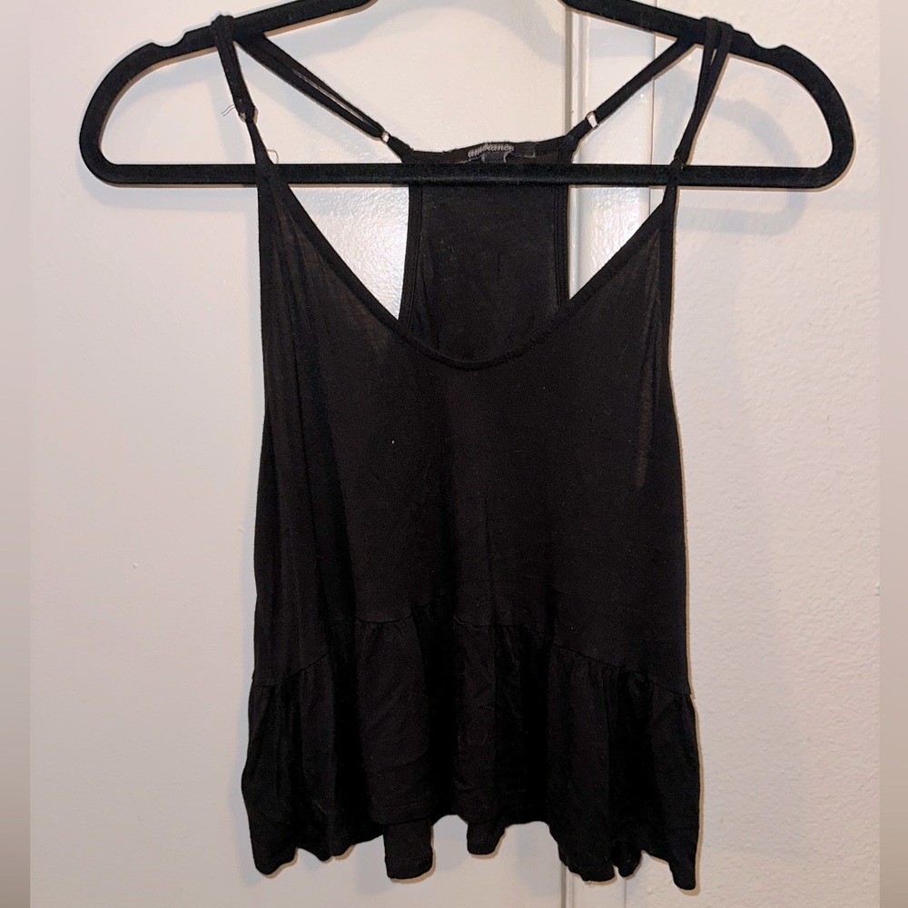 Flowy Black Tank Top